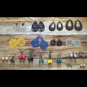 New chandelier earrings, each pair is $15